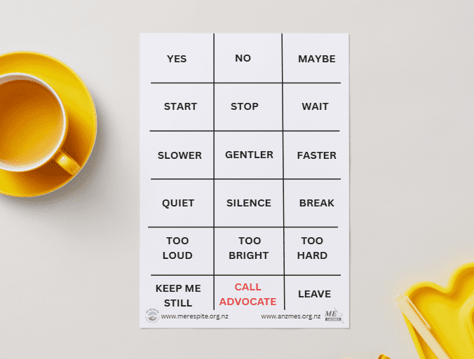 ME Respite & ANZMES – Word Communication Cards (Digital Set)