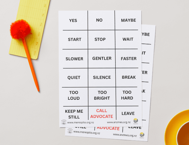 ME Respite & ANZMES – Word Communication Cards (Digital Set) - Image 2